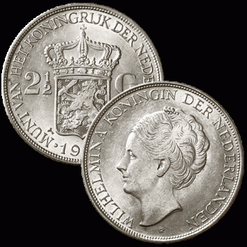 2 1/2 Gulden 1943 d
